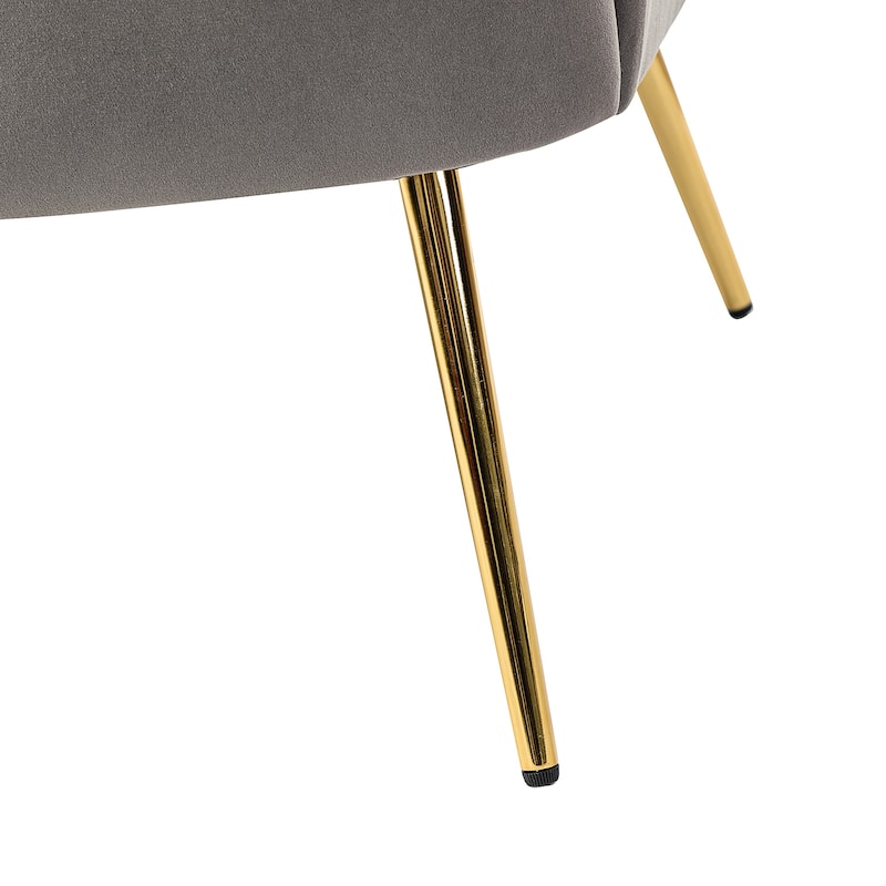 Xabier 52''Loveseat with Flower Shaped Back Design