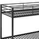 preview thumbnail 5 of 26, Modern Minimalist Metal Low Bunk Bed