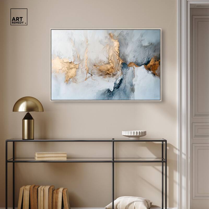 Canvas of Golden Shades Canvas by Art Remedy