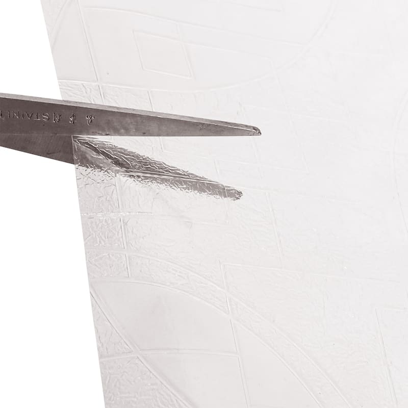 DCP Electrostatic Geometric circle Window Film，78.7*17.7in