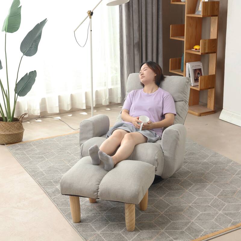 360 degree Rotatable Adjustable Floor Gaming Sofa Chair