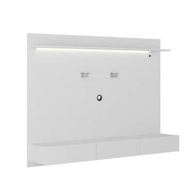 Wall Mounted Entertainment TV Center with Floating Panel, Media Console Center for 70" TVs