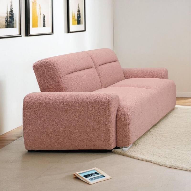 Modern 3 seater Teddy Convertible Living Room Sofa