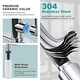 preview thumbnail 64 of 79, WOWOW Single Handle Waterfall Pull Down Sprayer Kitchen Faucet