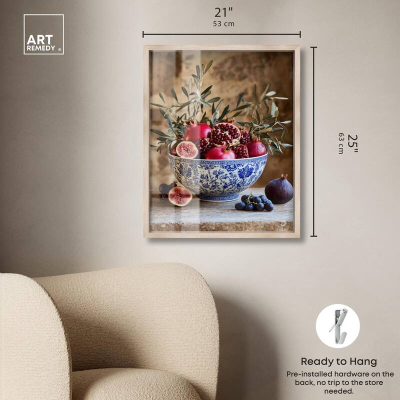 Grape Gathering Shadowbox by Art Remedy