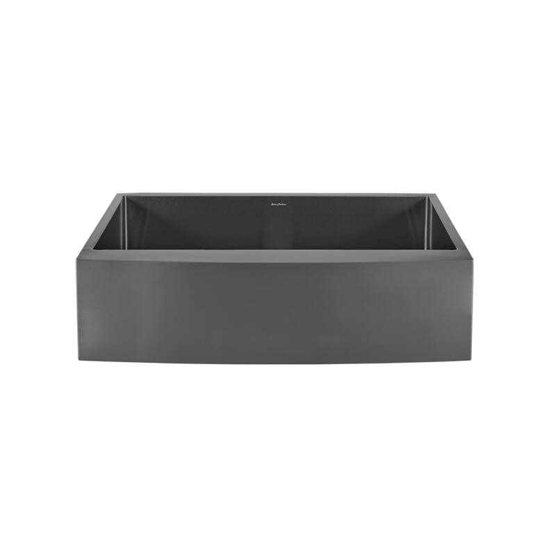 Swiss Madison Rivage 33" Farmhouse Single Basin Stainless Steel - Black