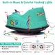 preview thumbnail 61 of 62, Electric Bumper Cars for Toddlers,12V Ride-On Car with Remote Control,360-Degree Spin