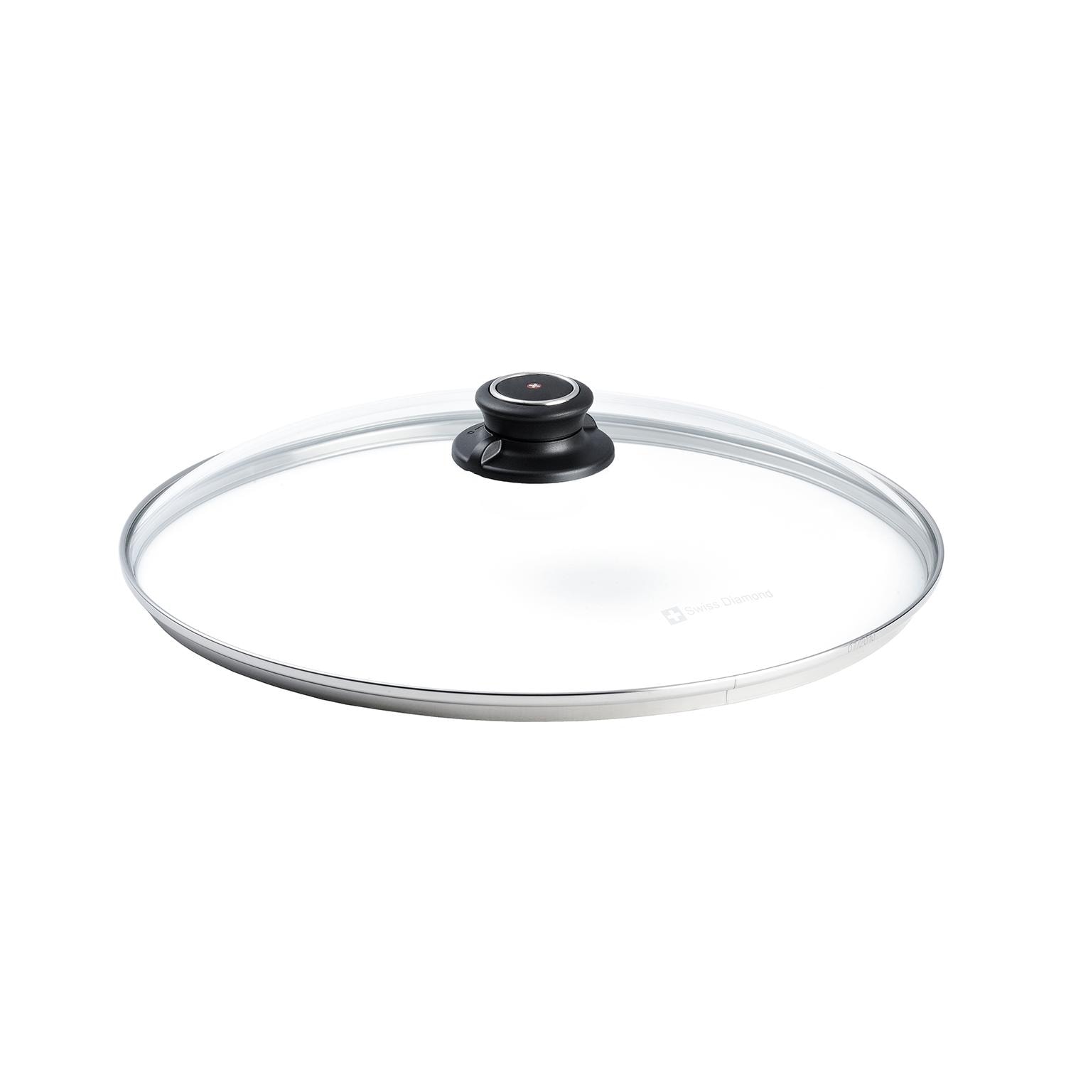Swiss Diamond 12.5" (32 cm) Tempered Glass Lid - in Box
