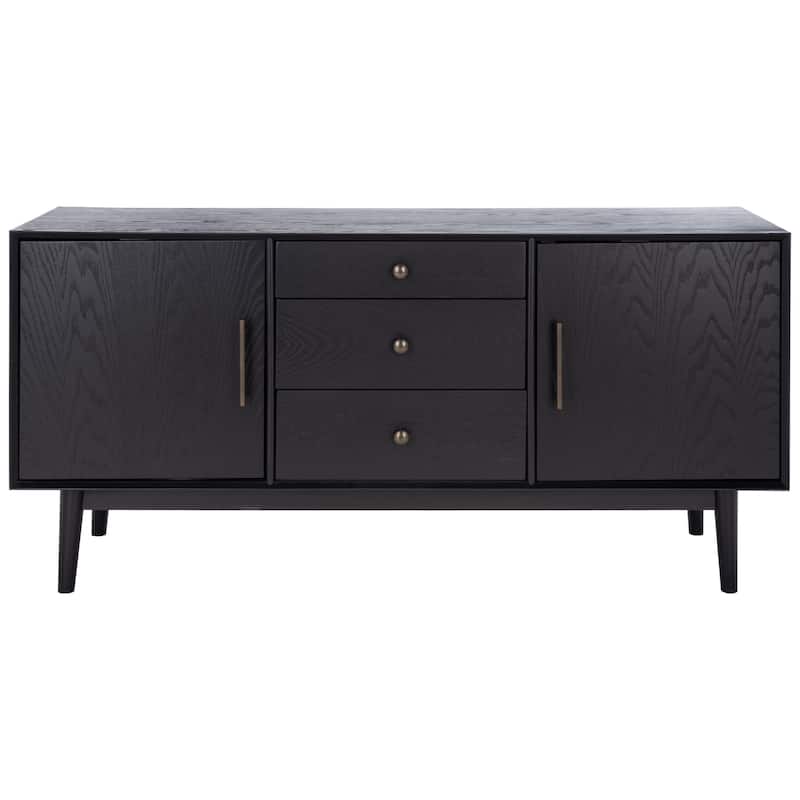 SAFAVIEH Couture Avantika Mid-Century 58-inch Storage TV Media Stand - 58" W x 18" L x 27" H - 58Wx18Dx27H