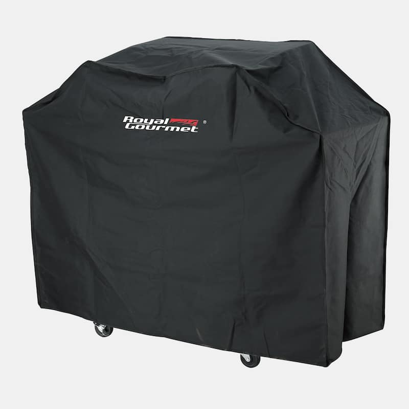 Royal Gourmet CR5402 54" Grill Cover, Durable Oxford Outdoor BBQ Cover, Water Resistant, Black - Black