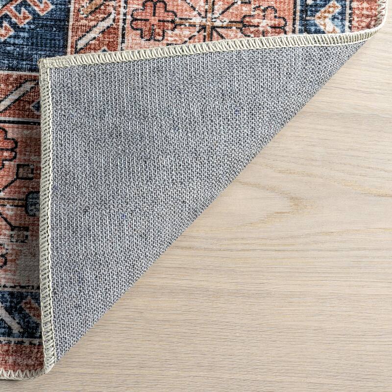 Nuloom Astra SplashGuard Traditional Machine Washable Area Rug