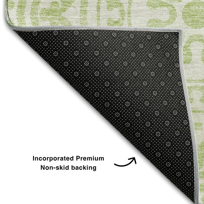 Premium Washable Super Soft Vanishing Medallion Mayfield Rug