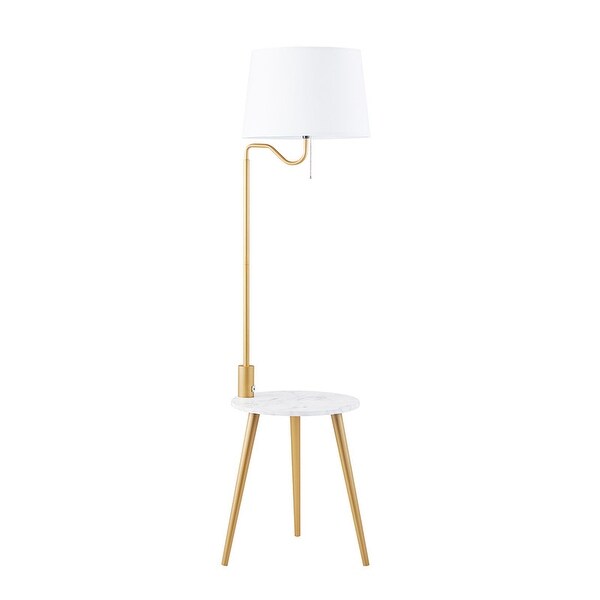 modern floor lamp with table