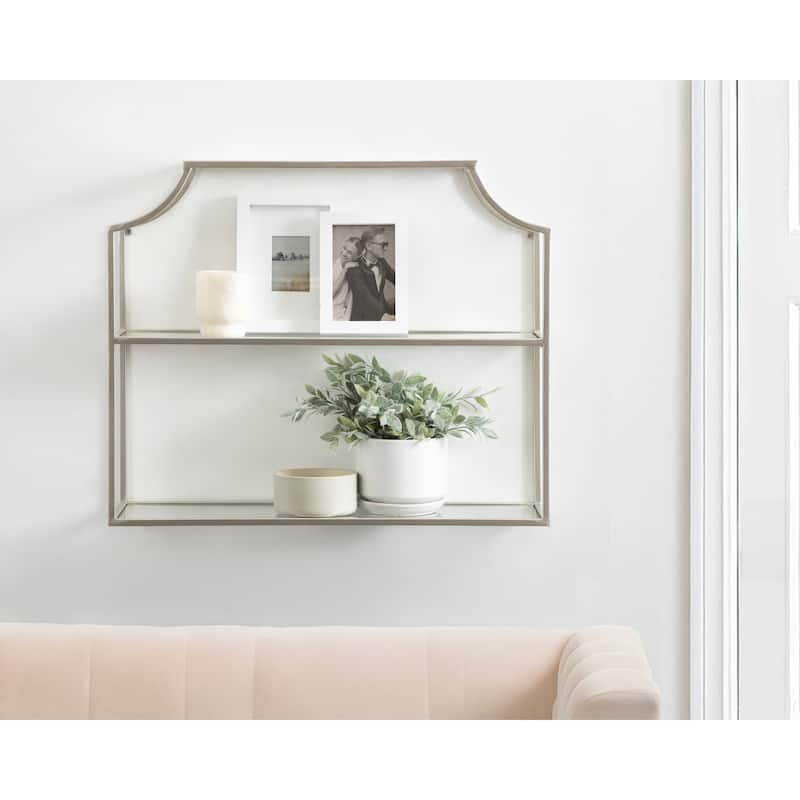Kate and Laurel Ciel 4-tier Wall Shelf