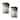 C Cattleya 2 Pack Solar Outdoor Wall Sconce Light with Clear Glass Shade