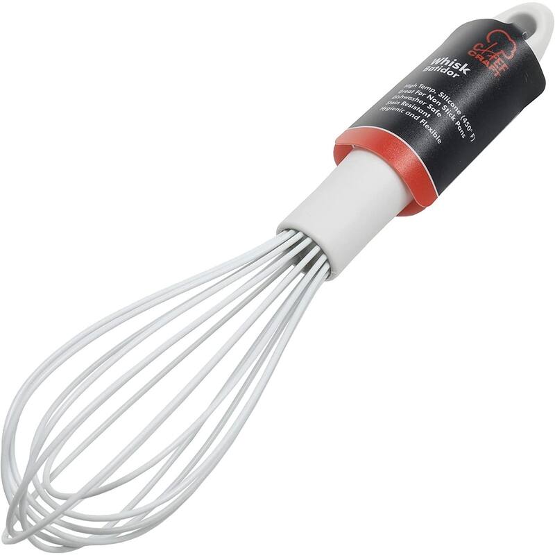 Chef Craft Premium Silicone Wire Cooking Whisk, 10.5 inch