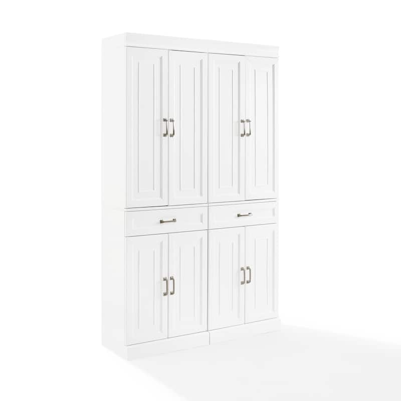 Crosley Stanton 2Pc Pantry Set - 14.5"x47.5"x78"