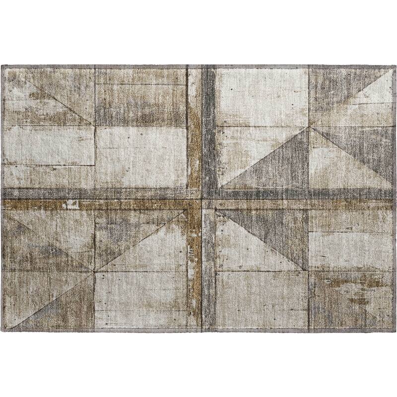 Premium Washable Super Soft Contemporary Geo Mayfield Rug