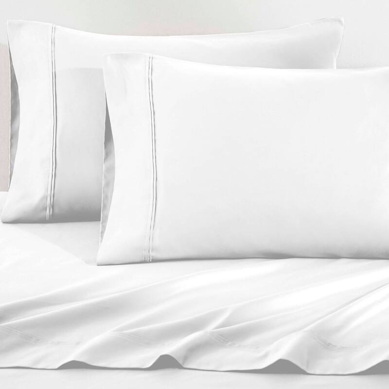 Blue Nile Mills Egyptian Cotton 1100 Thread Count Eco-Friendly Solid Sheet Set