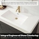 preview thumbnail 70 of 84, Huesca Bath Vanity with Composite Integral Sink Top and Mirror