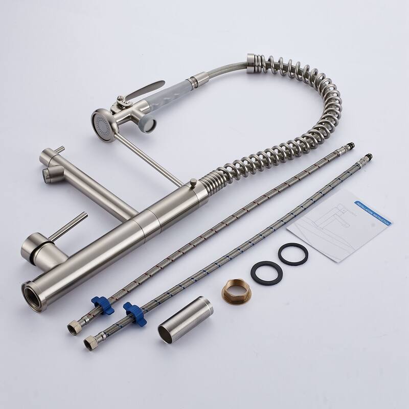 Single Handle Pull Out Spray Kitchen Sink Faucet