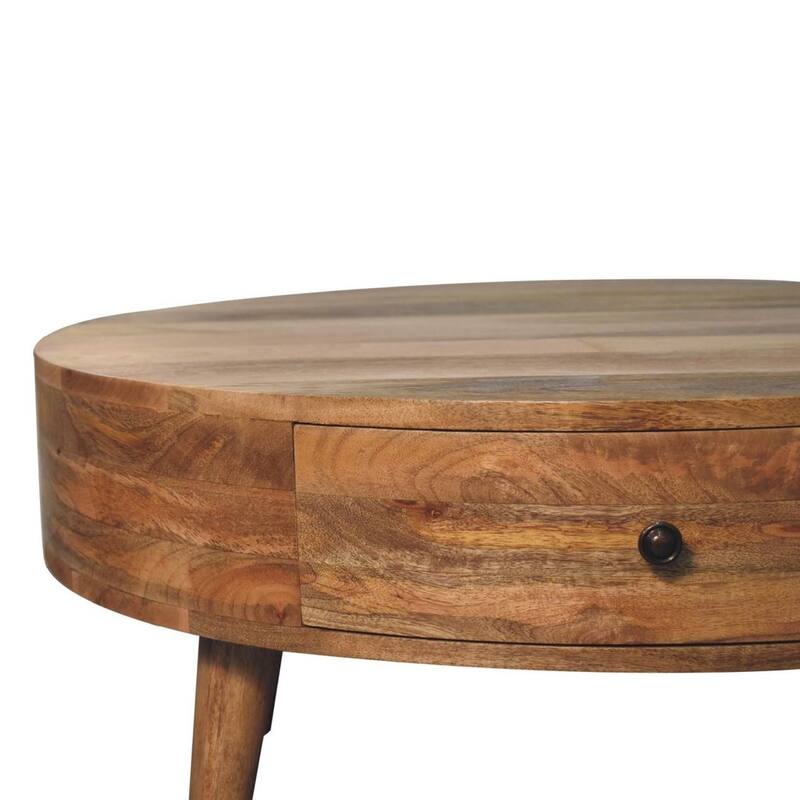 Artisan Furniture Solid Wood Odyssey Oak-ish Coffee Table