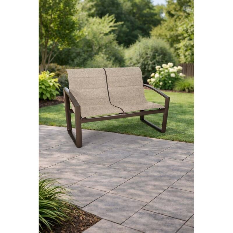 Icon Padded Sling High Back Loveseat