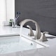preview thumbnail 3 of 14, BATHLET Widespread Two-Handle Bathroom Faucet With Drain Assembly