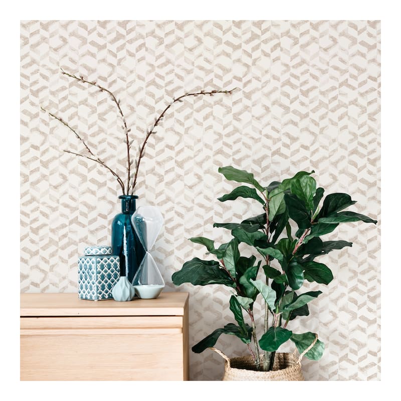 NuWallpaper Rose Gold Opulence Peel & Stick Wallpaper - 216in x 20.5in x 0.025in