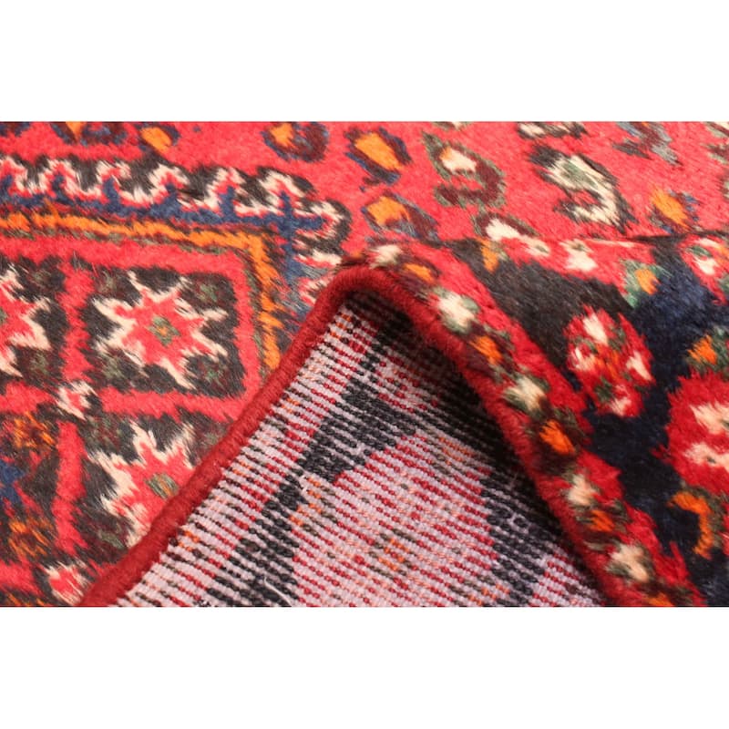 ECARPETGALLERY Hand-knotted Konya Anatolian Red Wool Rug - 5'1 x 7'5
