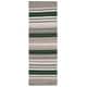 preview thumbnail 34 of 33, SAFAVIEH Handmade Flatweave Dhurries Loreen Modern Moroccan Wool Rug 2'6" x 8' Runner - Green/Grey - Runner