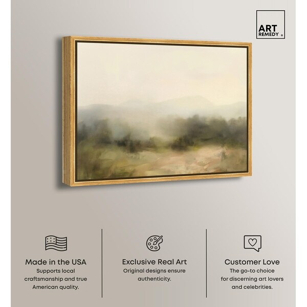 Haze Horizon Canvas by Art Remedy - Bed Bath & Beyond - 43060988