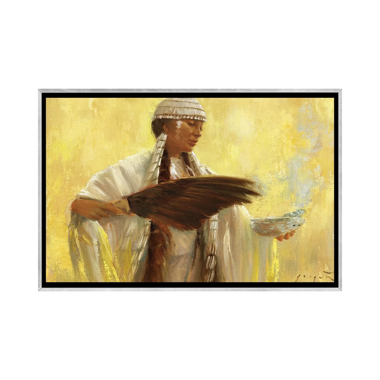 iCanvas "Blessings" by David Joaquin Framed