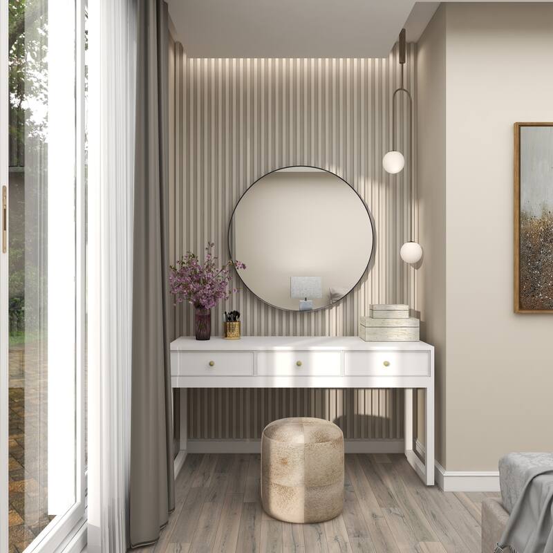 Multiple Frame Finishes / Sizes Modern Contemporary Round Wall Mirrors