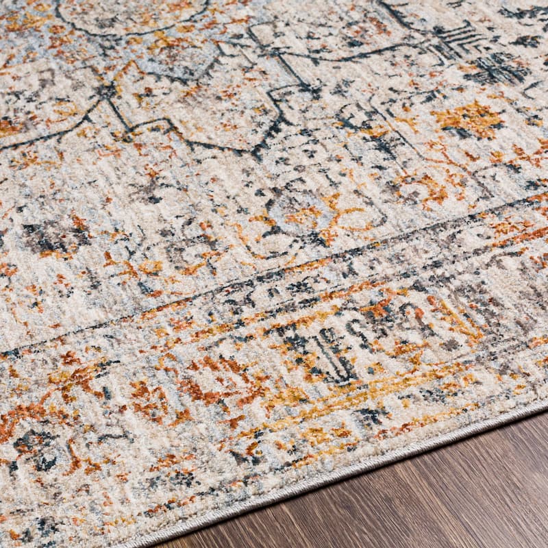 Livabliss Traditional Laila Medallion Area Rug