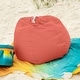 preview thumbnail 19 of 55, Jaxx Kiss Outdoor Patio Bean Bag Chair
