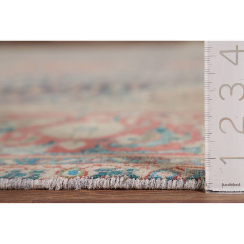 Tabriz Persian Vintage Area Rug Handmade Wool Carpet - 8'5" x 10'10"