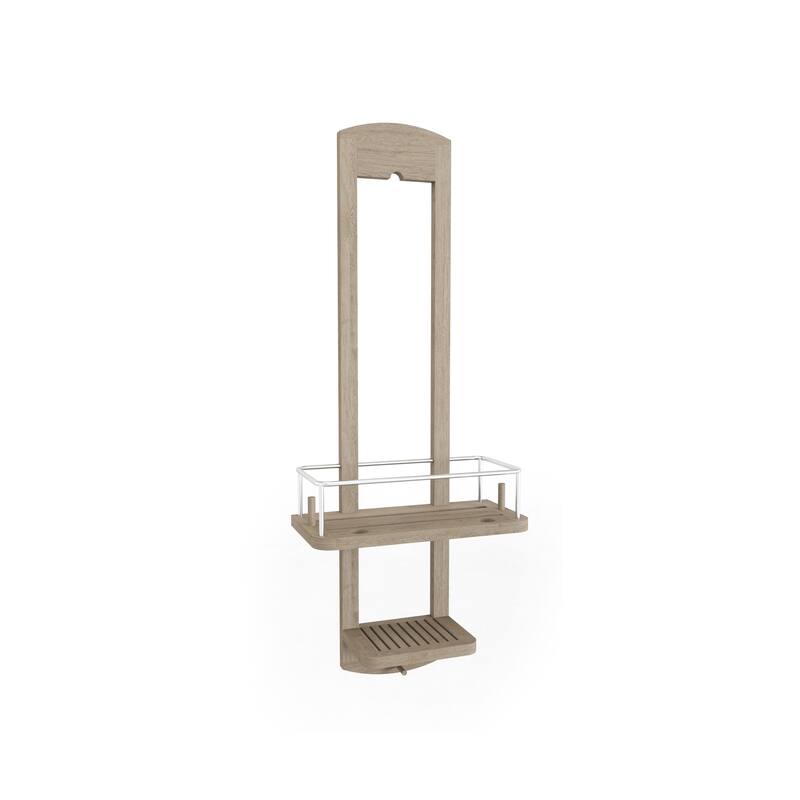 The Original Moa Small Teak Shower Caddy