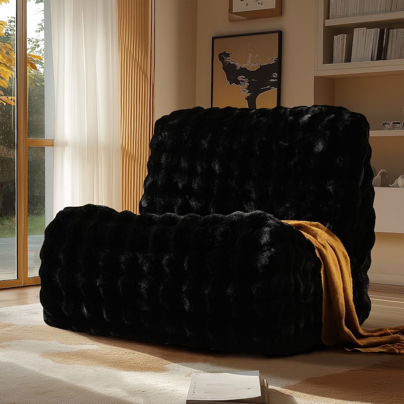 OVIOS Luxury Plush Bean Bag Ultra-Soft Chair