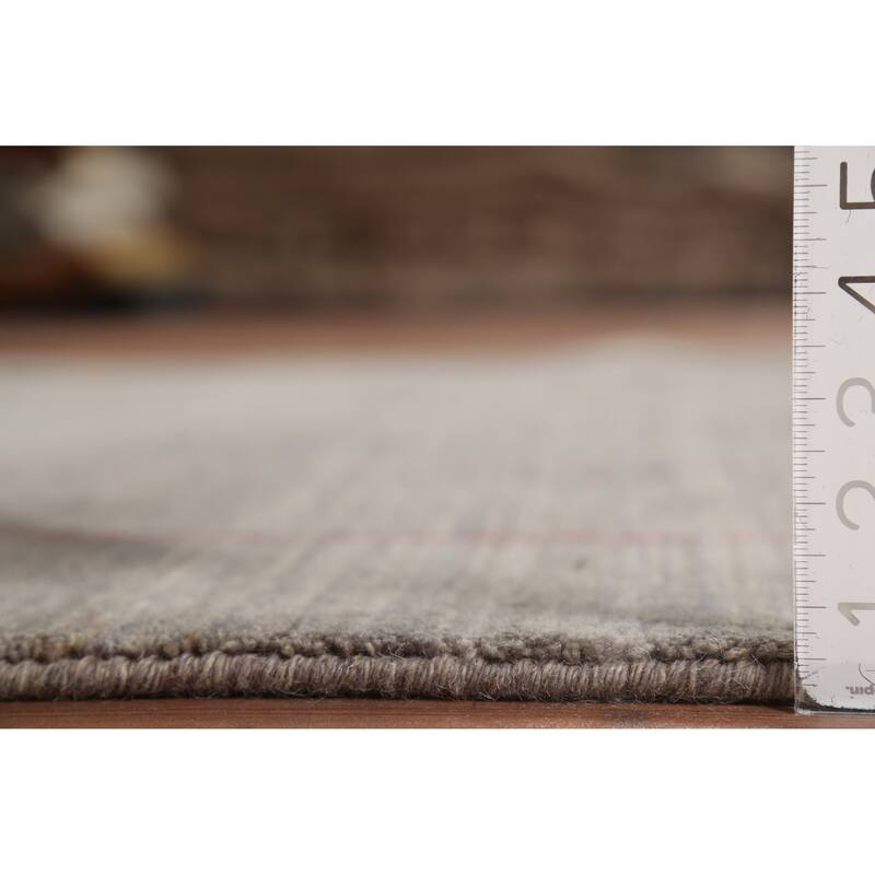 Striped Gabbeh Oriental Area Rug Handmade Contemporary Wool Carpet - 5'1"x 7'10"