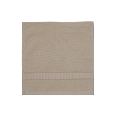Nova Wash Cloth 12" X 12" Sand - Set of 6