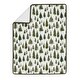 preview thumbnail 3 of 4, Sweet Jojo Designs Sage Green Woodland Boy Girl Gender Neutral Unisex 4pc Nursery Crib Bedding Set Forest Woods Pine Tree Fringe