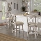 preview thumbnail 7 of 30, Ronda Napoleon Back Wood Swivel Chair