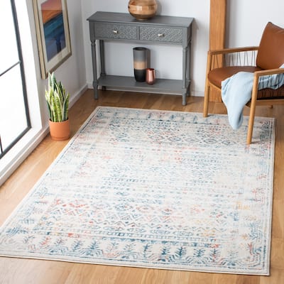 SAFAVIEH Tulum Luna Moroccan Boho Rug - 5'3" x 7'6"