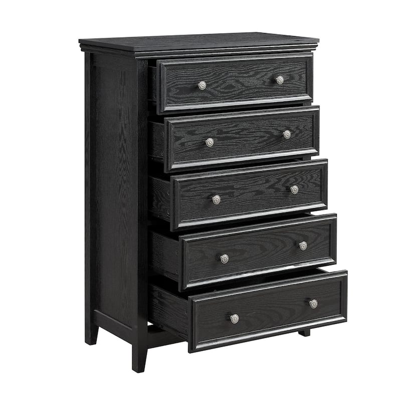 5 Storage Drawers Dresser Cabinet, Chest of Drawers, Closet Organizers