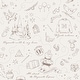 preview thumbnail 1 of 6, Harry Potter Magical Moments Trail Cream Peel and Stick Wallpaper - 216 x 20.50