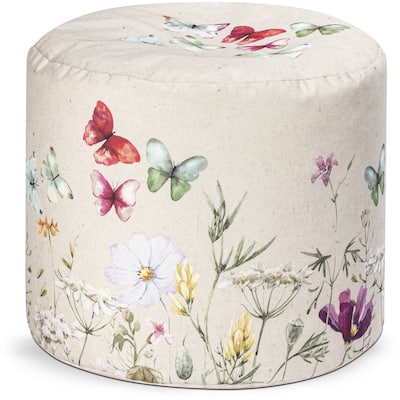 Dotcom Butterfly Bean Bag Pouf