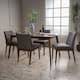 Option dark grey + natural walnut