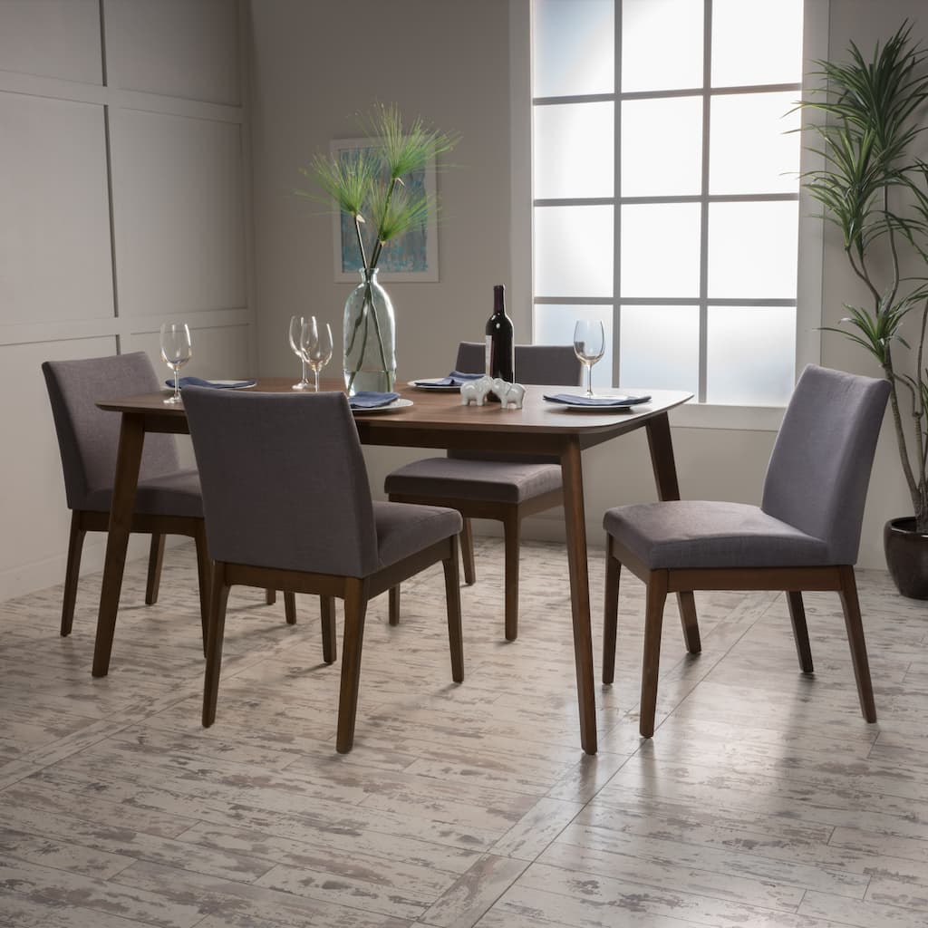 Fabrizio Mid-century Modern 5-piece Dining Set by Christopher Knight Home