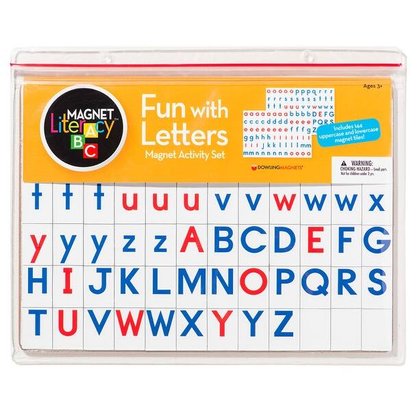 slide 2 of 2, Fun with Letters Magnet Activity Set